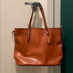 New Cognac Tote